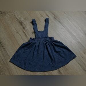 Cat & Jack Overall Skirt Knit Girls Xs 4/5